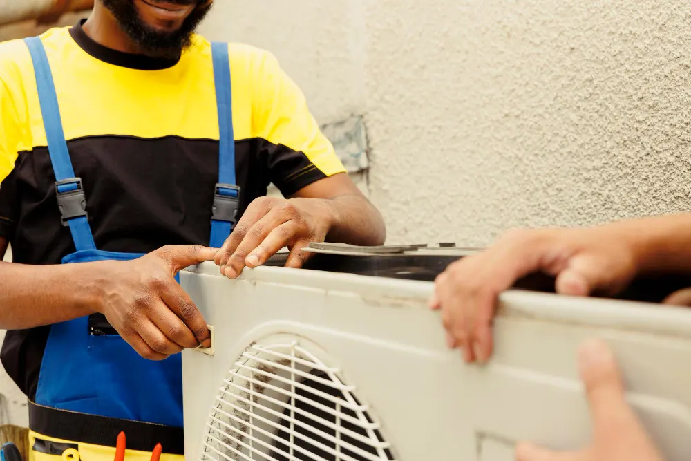 AC repair and maintenance in Dubai — EnergiaWorks technician